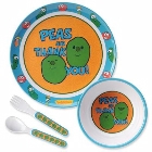 VeggieTales: Peas and Thank You! Mealtime Set: Big Idea Design