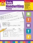 Daily Handwriting Practice, Traditional Cursive: Jill Norris & Evan-Moor Educational Publishers & Marilyn Evans